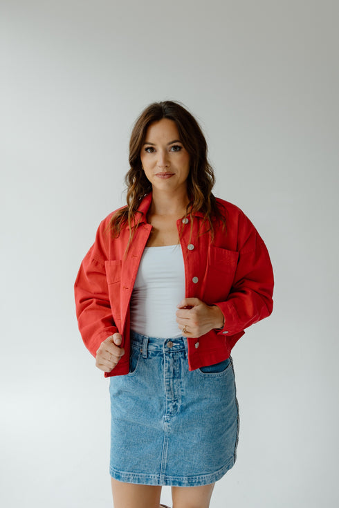 Alabama Sanders Embroidery Canvas Twill Jacket